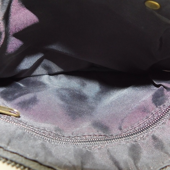 Unique Rockin Black and Rivet Weave Handbag - Picture 6 of 6